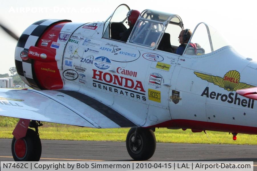 N7462C, North American AT-6B Texan C/N 121-43211, Sun N Fun 2010
