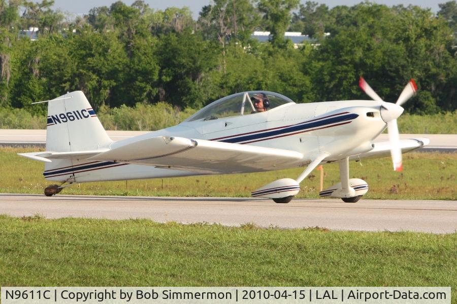 N9611C, 1997 Vans RV-4 C/N 1, Sun N Fun 2010