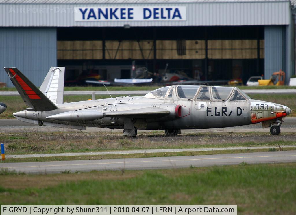 F-GRYD, 1963 Fouga CM-170 Magister C/N 393, Stored...