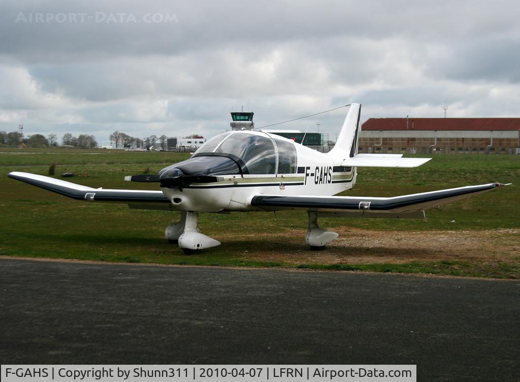 F-GAHS, Robin DR-400-108  Dauphin 2+2 C/N 1189, Parked at Yankee Delta area...
