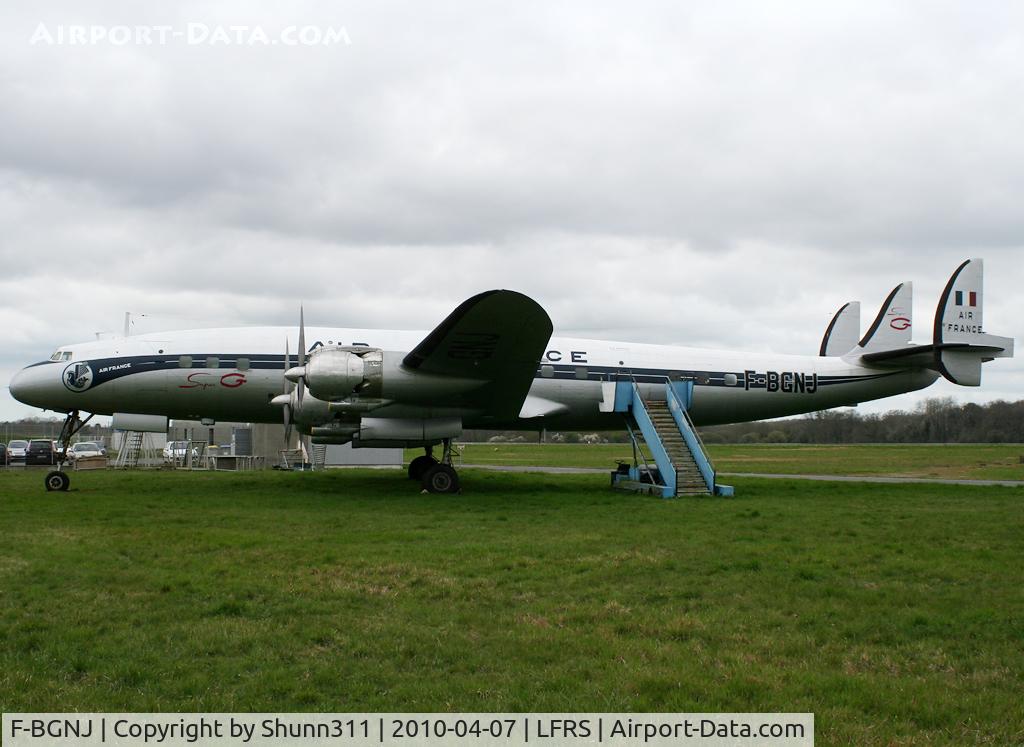 F-BGNJ, 1953 Lockheed L-1049G Super Constellation C/N 4519, Preserved near Meteo France area...
