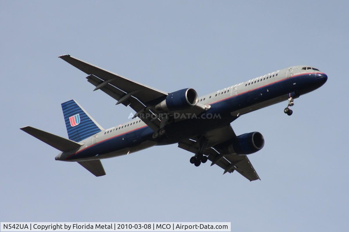 N542UA, 1991 Boeing 757-222 C/N 25276, United 757-200