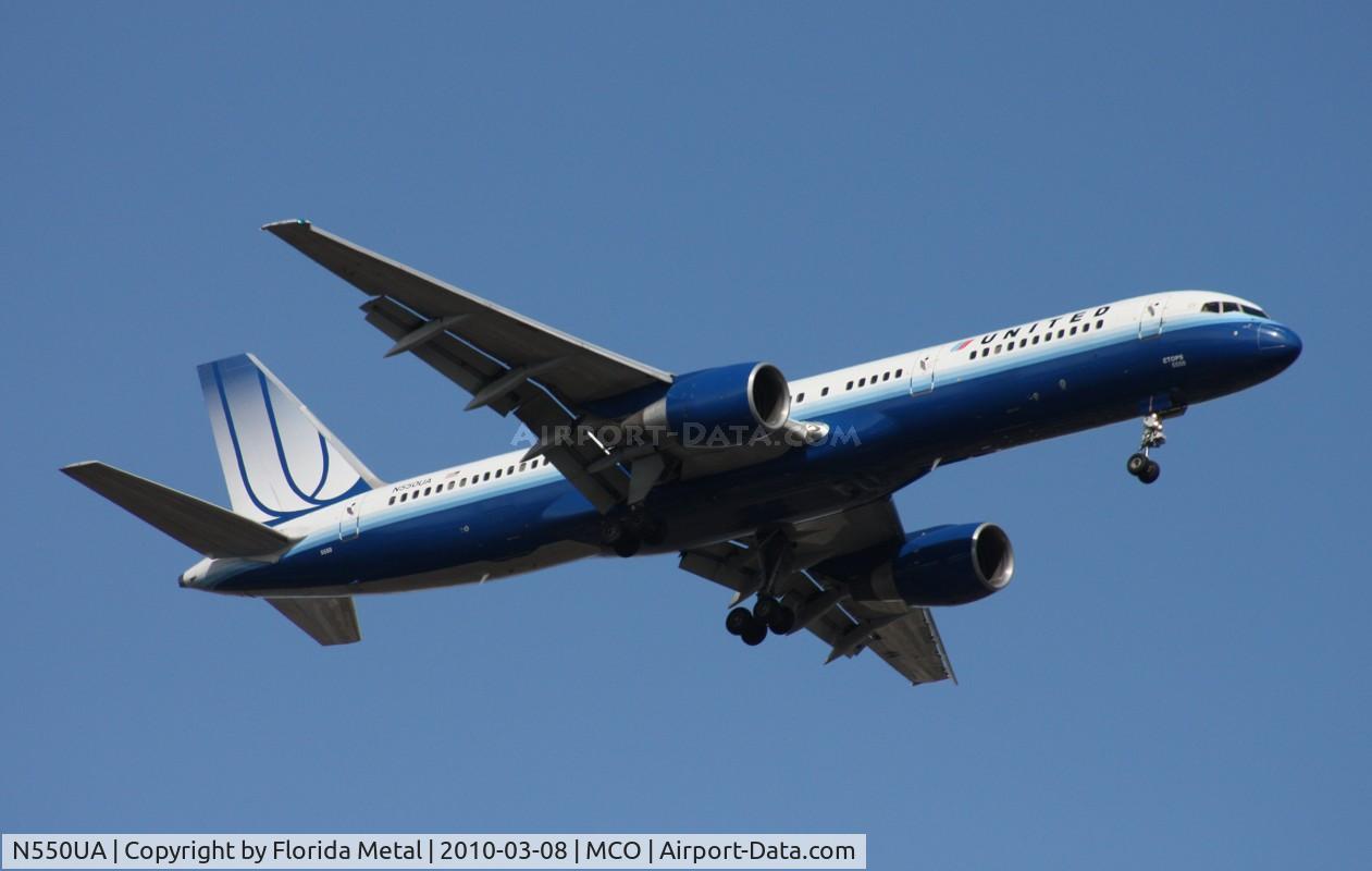 N550UA, 1992 Boeing 757-222 C/N 25398, United 757-200