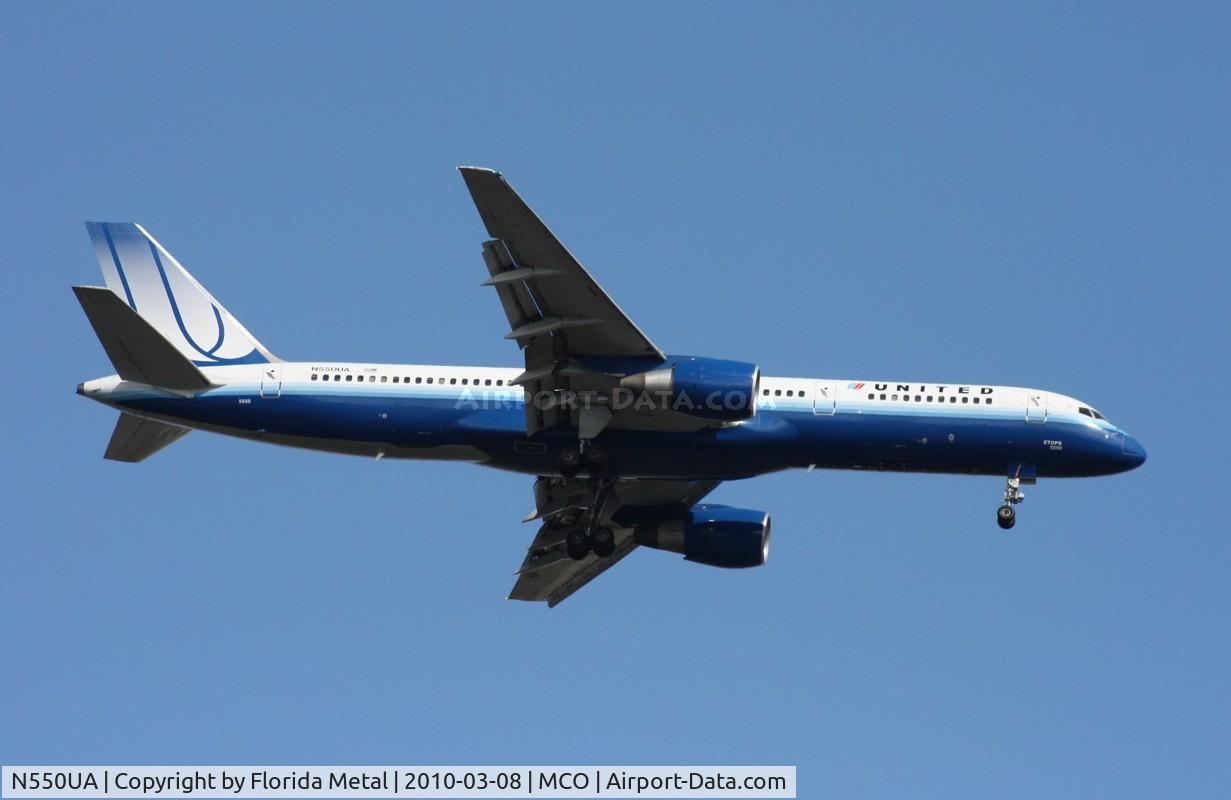 N550UA, 1992 Boeing 757-222 C/N 25398, United 757-200