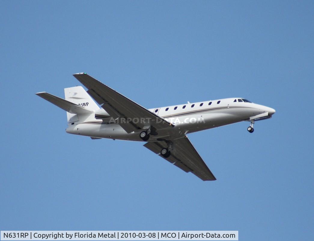 N631RP, 2008 Cessna 680 Citation Sovereign C/N 680-0256, Citation 680