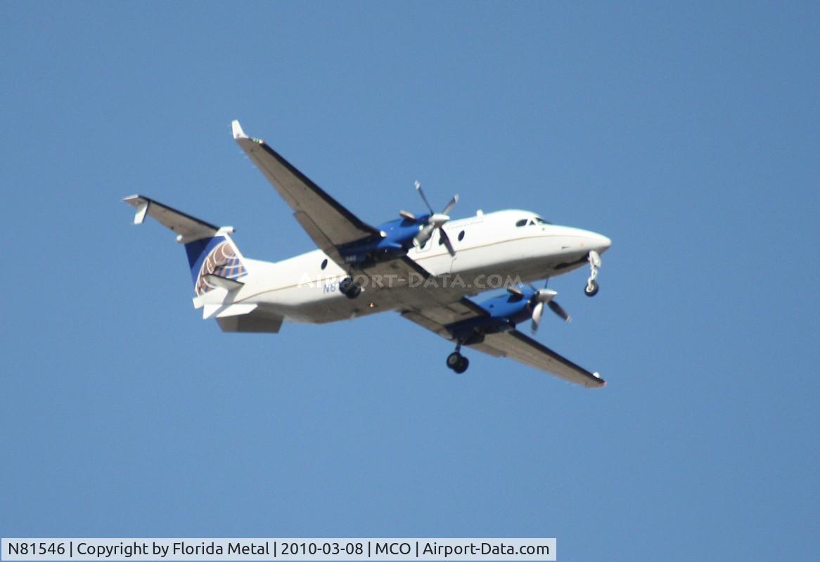 N81546, 1995 Beech 1900D C/N UE-187, Continental Connection B1900D