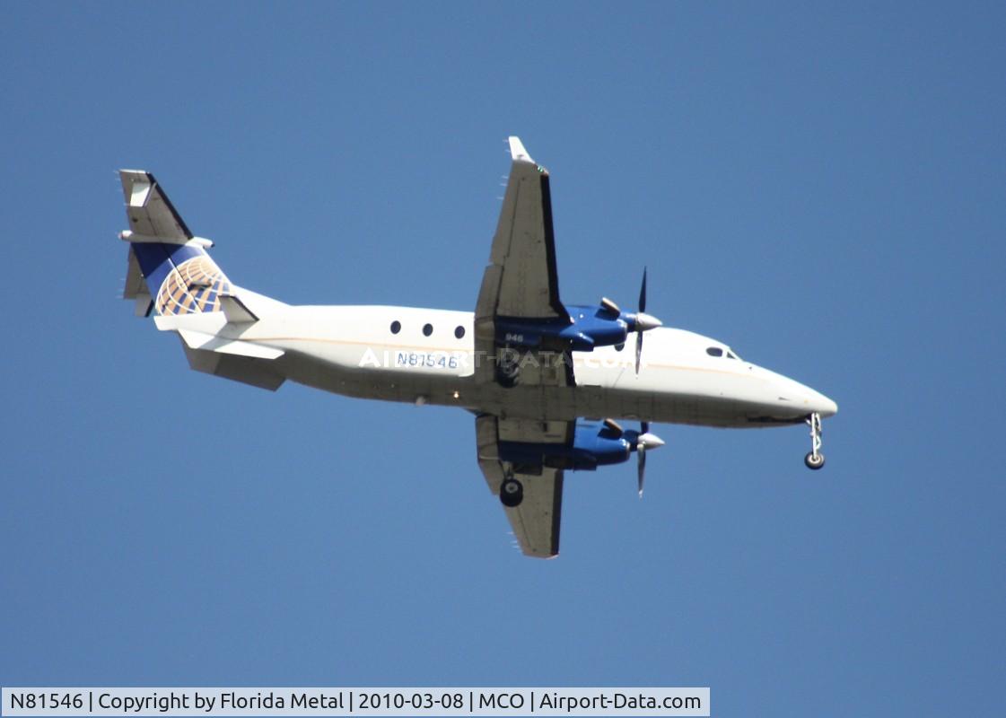 N81546, 1995 Beech 1900D C/N UE-187, Continental Connection B1900D