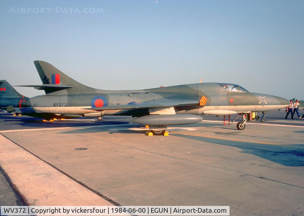 WV372, 1955 Hawker Hunter T.7 C/N 41H-670818, Royal Air Force. Operated by 237 OCU.