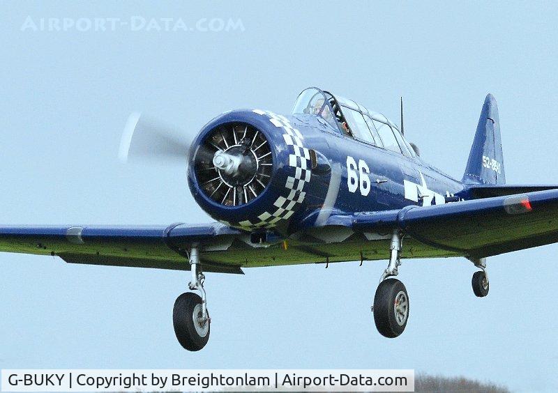 G-BUKY, 1952 Canadian Car & Foundry T-6H Harvard Mk.4M C/N CCF4-464, BREIGHTON  04/2010