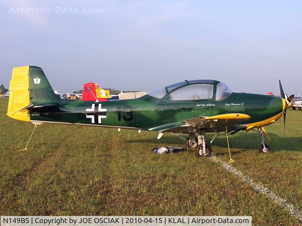 N149BS, 1957 Focke-Wulf FWP-149D C/N FW 262, AT KLAL