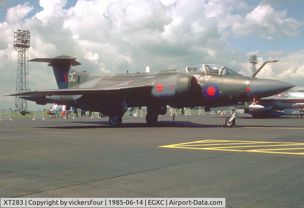 XT283, 1965 Hawker Siddeley Buccaneer S.2A C/N B3-05-65, Royal Air Force. Operated 237 OCU, coded 'GC'.