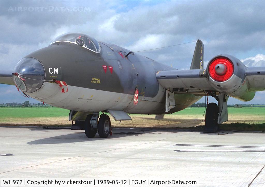 WH972, 1955 English Electric Canberra E.15 C/N SH1697, Royal Air Force Canberra E15 (c/n SH1697). Operated by 100 Squadron, coded 'CM'.