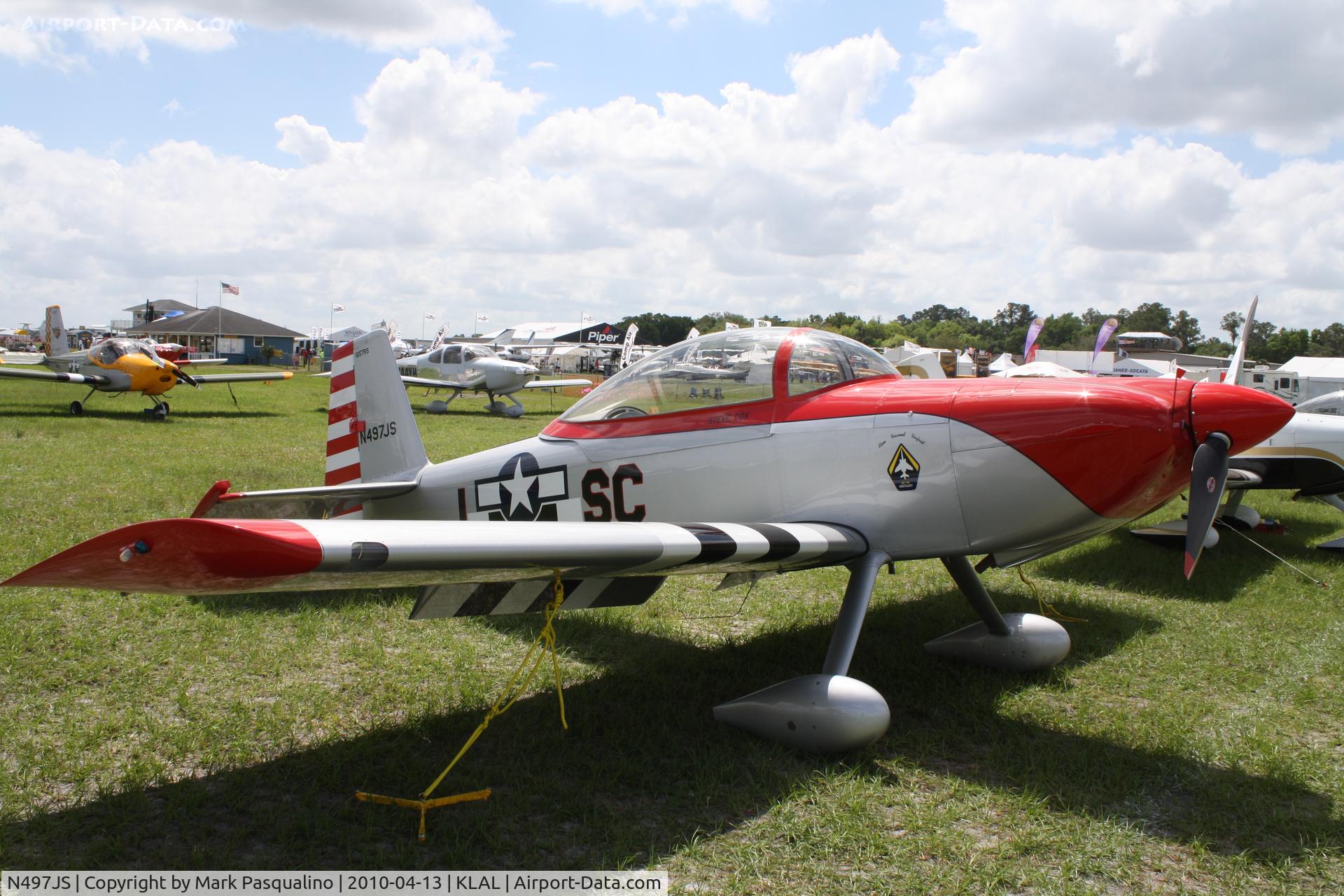 N497JS, 2007 Vans RV-8 C/N 81191, RV-8
