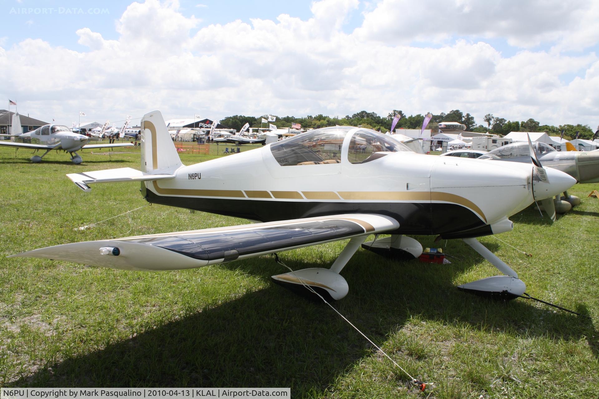 N6PU, 2002 Vans RV-6A C/N 25038, RV-6A