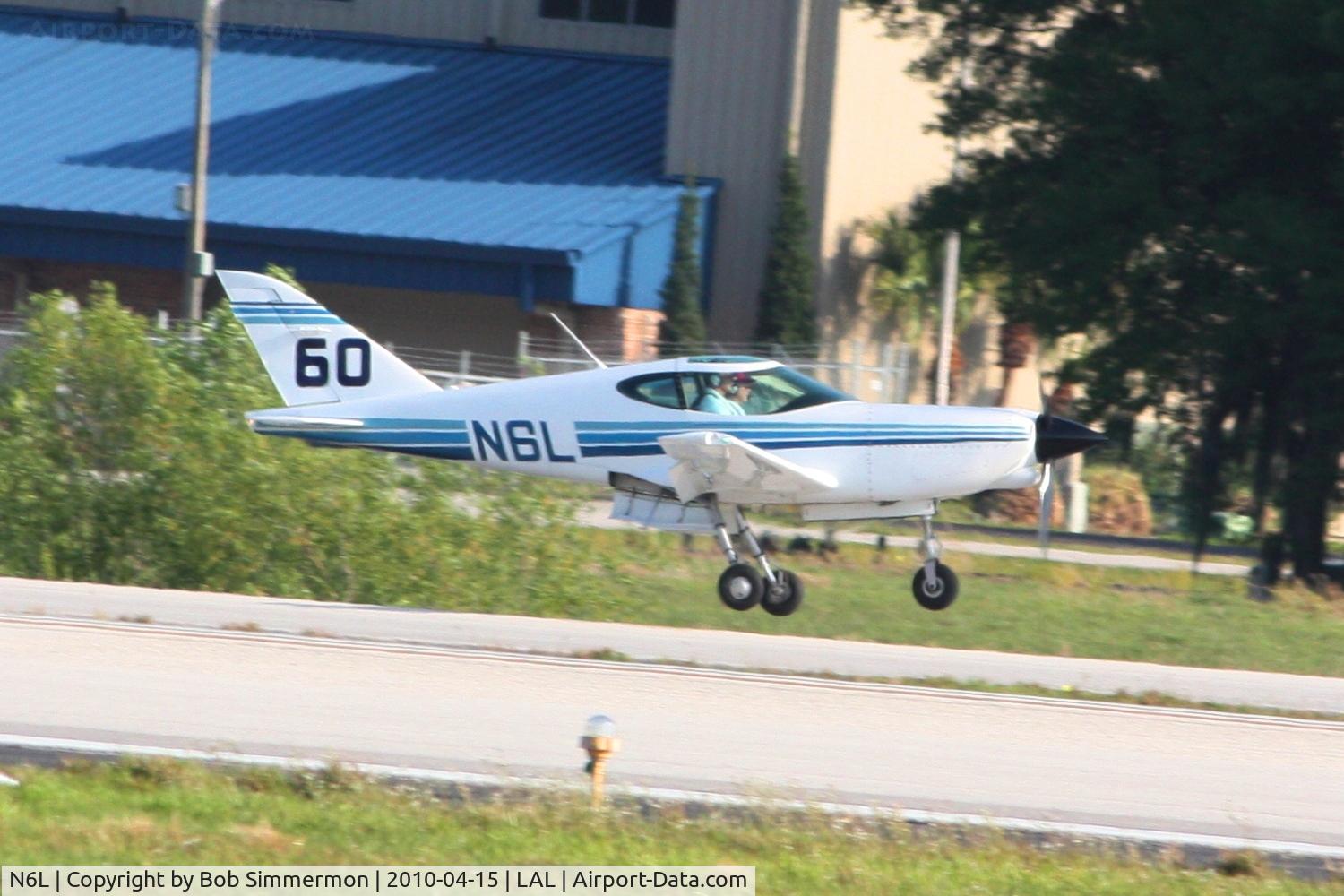 N6L, Swearingen SX300 C/N 19, Arriving at Lakeland, FL during Sun N Fun 2010.