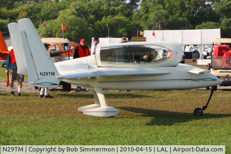 N29TM, 1987 Rutan Long-EZ C/N 729, Sun N Fun 2010