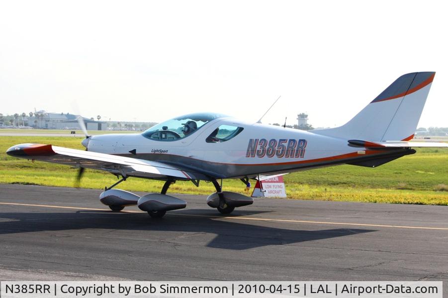 N385RR, 2009 CZAW SportCruiser C/N 09SC276, Departing Lakeland, FL during Sun N Fun 2010