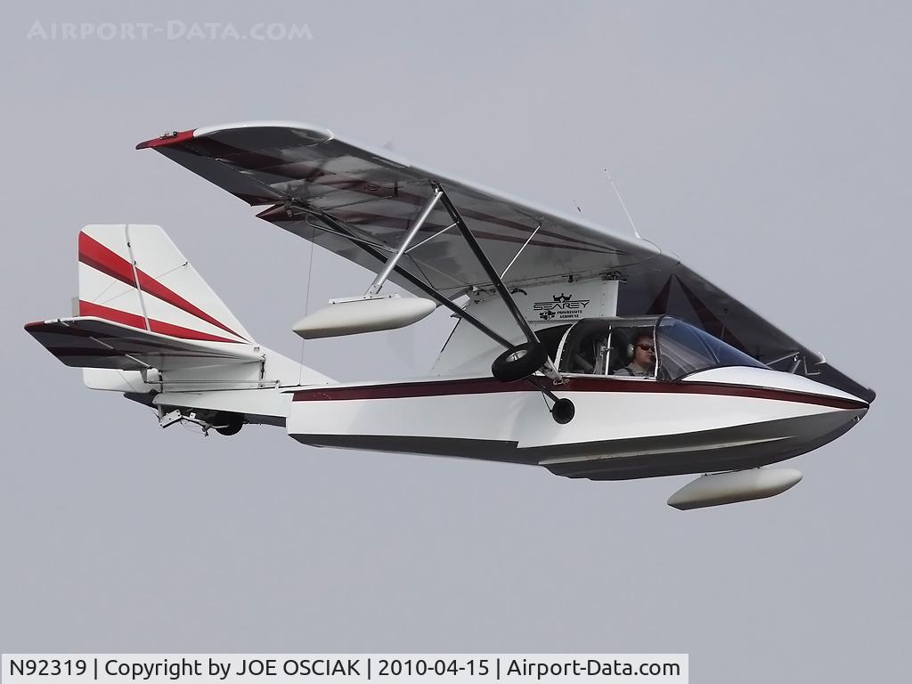 N92319, 1996 Progressive Aerodyne Searey C/N 1DK109, at Lake Agnes in Florida
