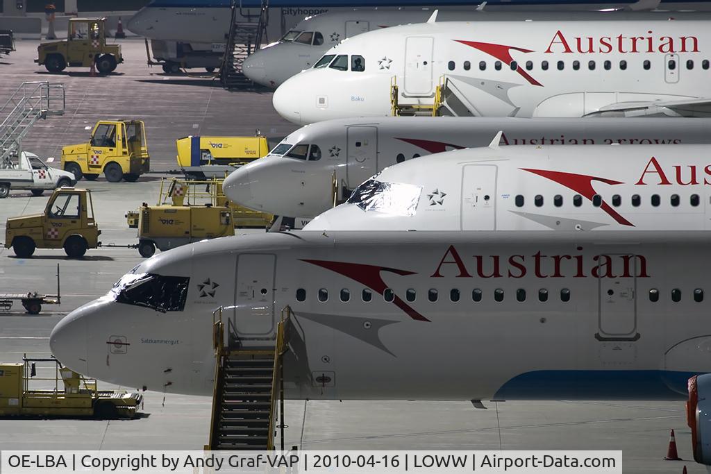 OE-LBA, 1995 Airbus A321-111 C/N 552, Austrian Airlines A321