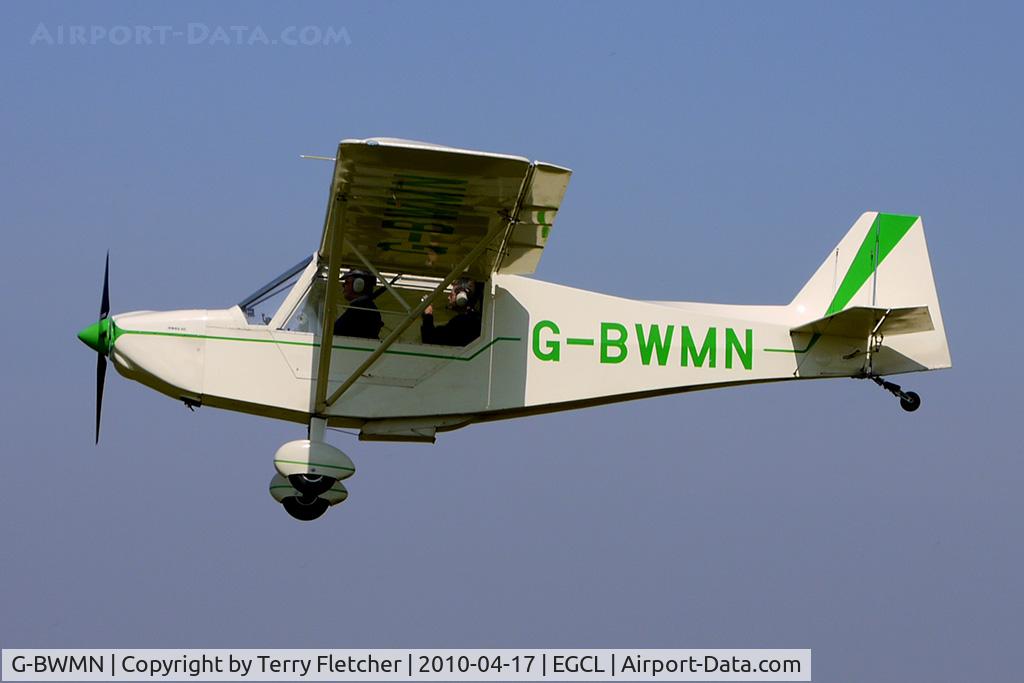 G-BWMN, 1996 Rans S-7 Courier C/N PFA 218-12446, at Fenland on a fine Spring day for the 2010 Vintage Aircraft Club Daffodil Fly-In