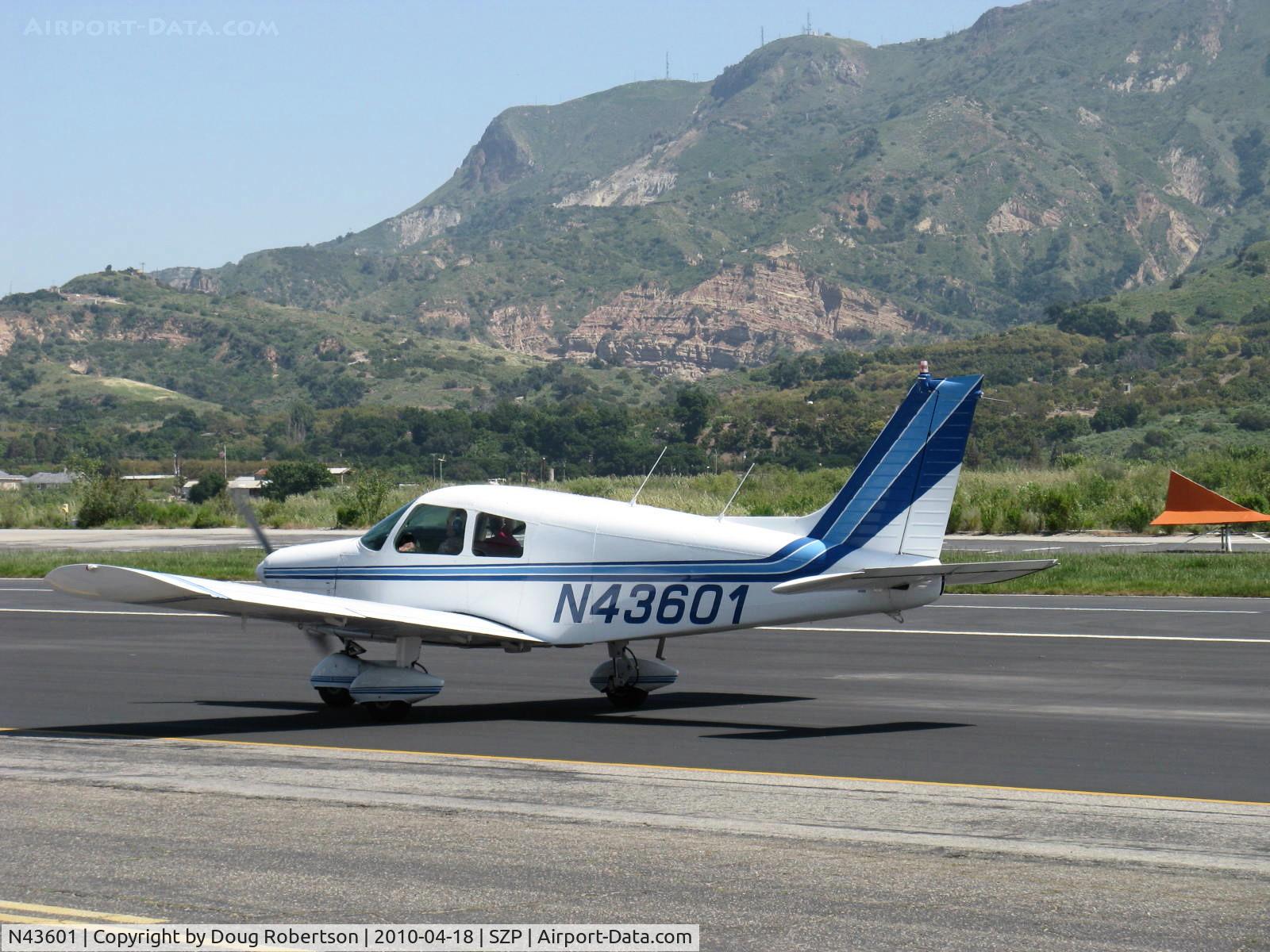 N43601, 1974 Piper PA-28-140 Cruiser C/N 28-7425381, 1974 Piper PA-28-140 CRUISER, Lycoming O&VO-360 180 Hp upgrade, taxi