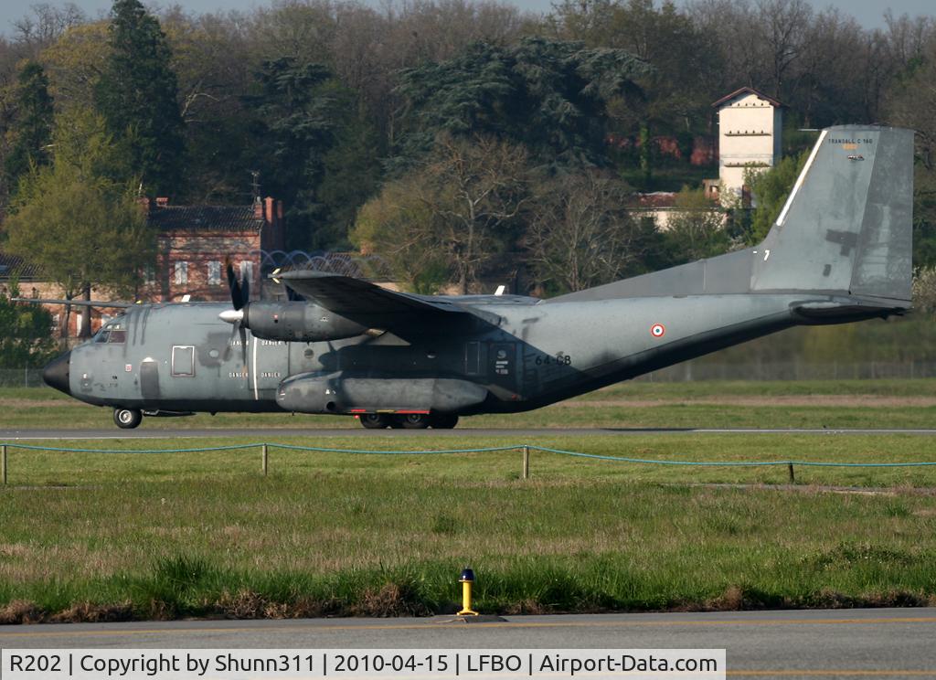 R202, Transall C-160R C/N 202, Ready for take off rwy 14R