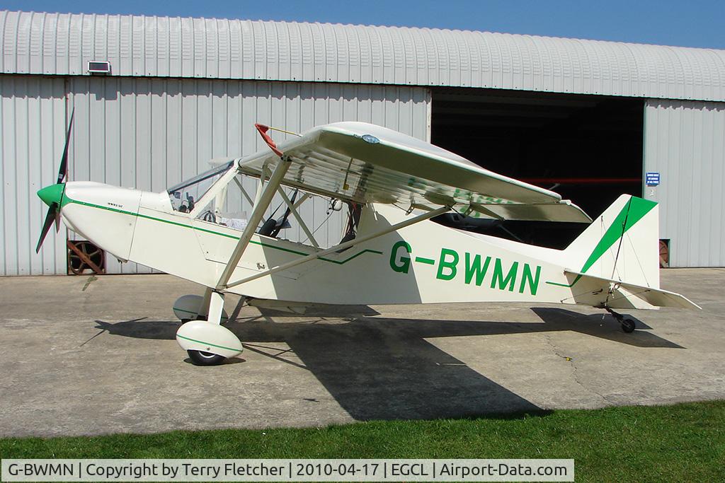 G-BWMN, 1996 Rans S-7 Courier C/N PFA 218-12446, at Fenland on a fine Spring day for the 2010 Vintage Aircraft Club Daffodil Fly-In
