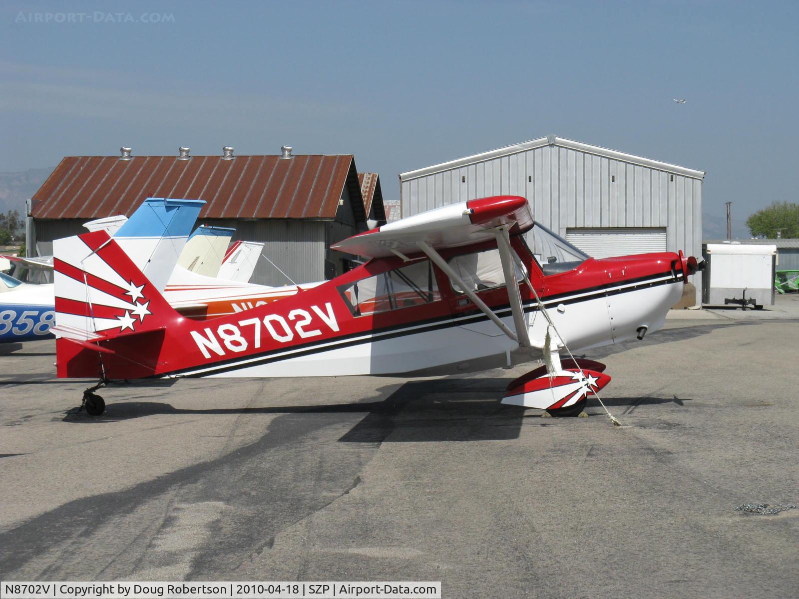 N8702V, 1975 Bellanca 8KCAB Decathlon C/N 189-75, 1975 Bellanca 8KCAB DECATHLON, Lycoming IO-320 150 Hp