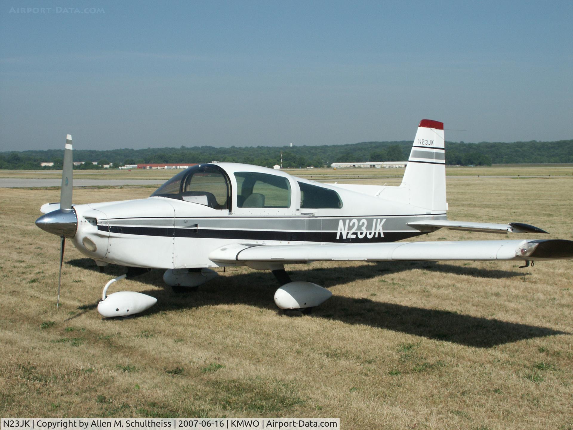 N23JK, 1975 Grumman American AA-5B Tiger C/N AA5B-0022, 1975 AA-5B
