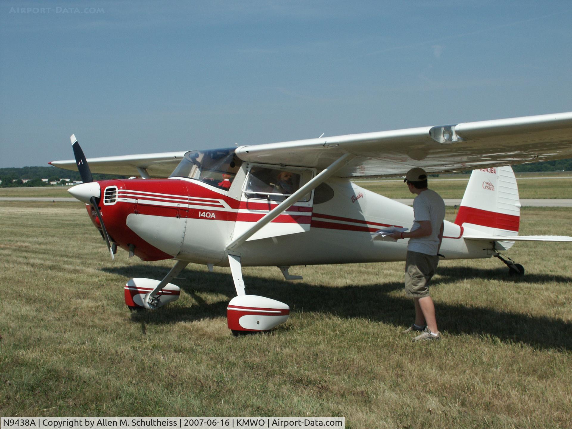 N9438A, 1949 Cessna 140A C/N 15259, 1949 C140A