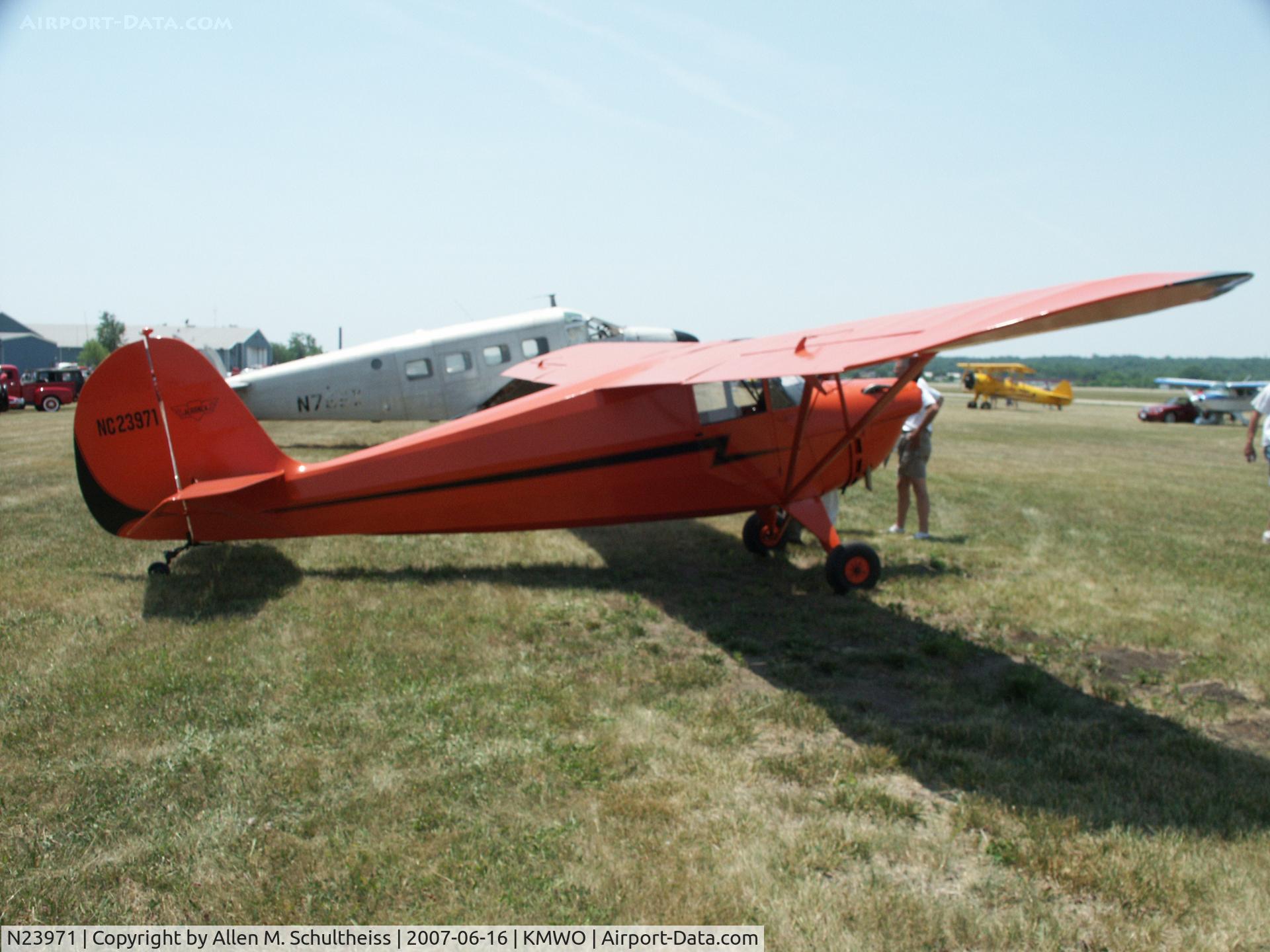 N23971, 1939 Aeronca 65-C C/N C6289, 1939 Aeribca 65-C