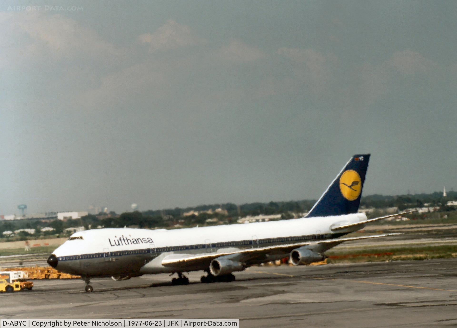 D-ABYC, 1970 Boeing 747-130 C/N 19748, Boeing 747-130 