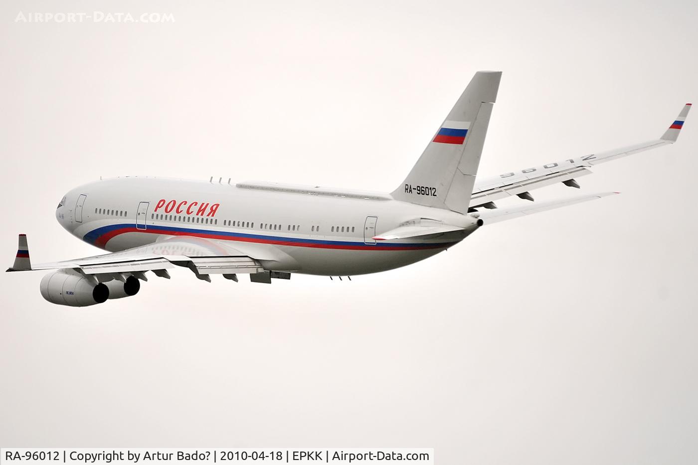RA-96012, 1994 Ilyushin Il-96-300 C/N 74393201009, Rossija