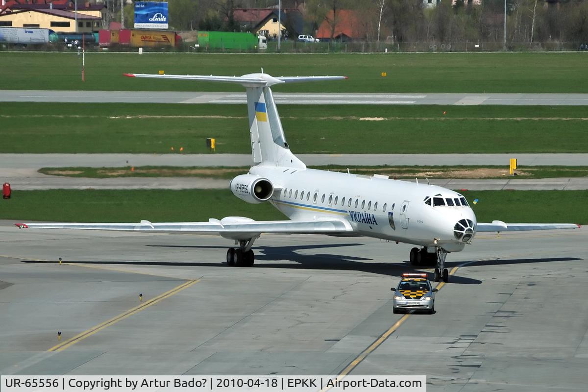 UR-65556, 1984 Tupolev Tu-134A-3 C/N 66372, Ukraine - Government