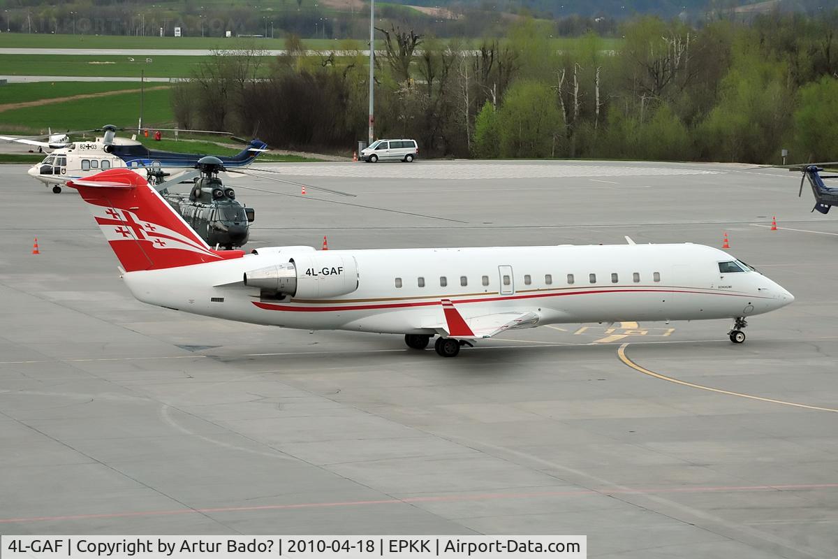 4L-GAF, 2007 Bombardier Challenger 850 (CL-600-2B19) C/N 8046, Georgian Airways