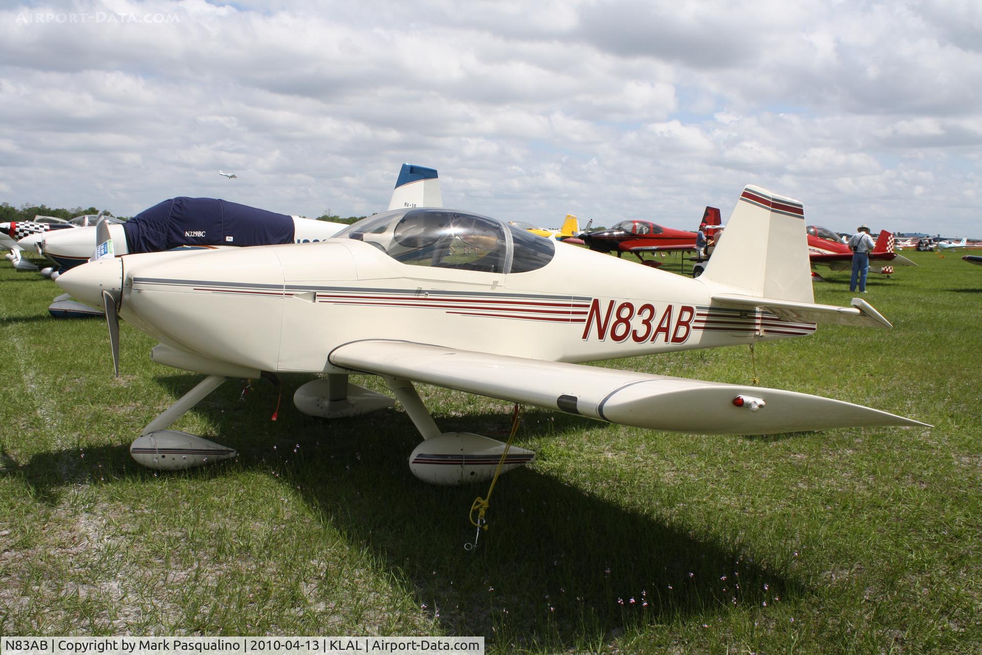 N83AB, 2004 Vans RV-6A C/N 24954, RV-6A
