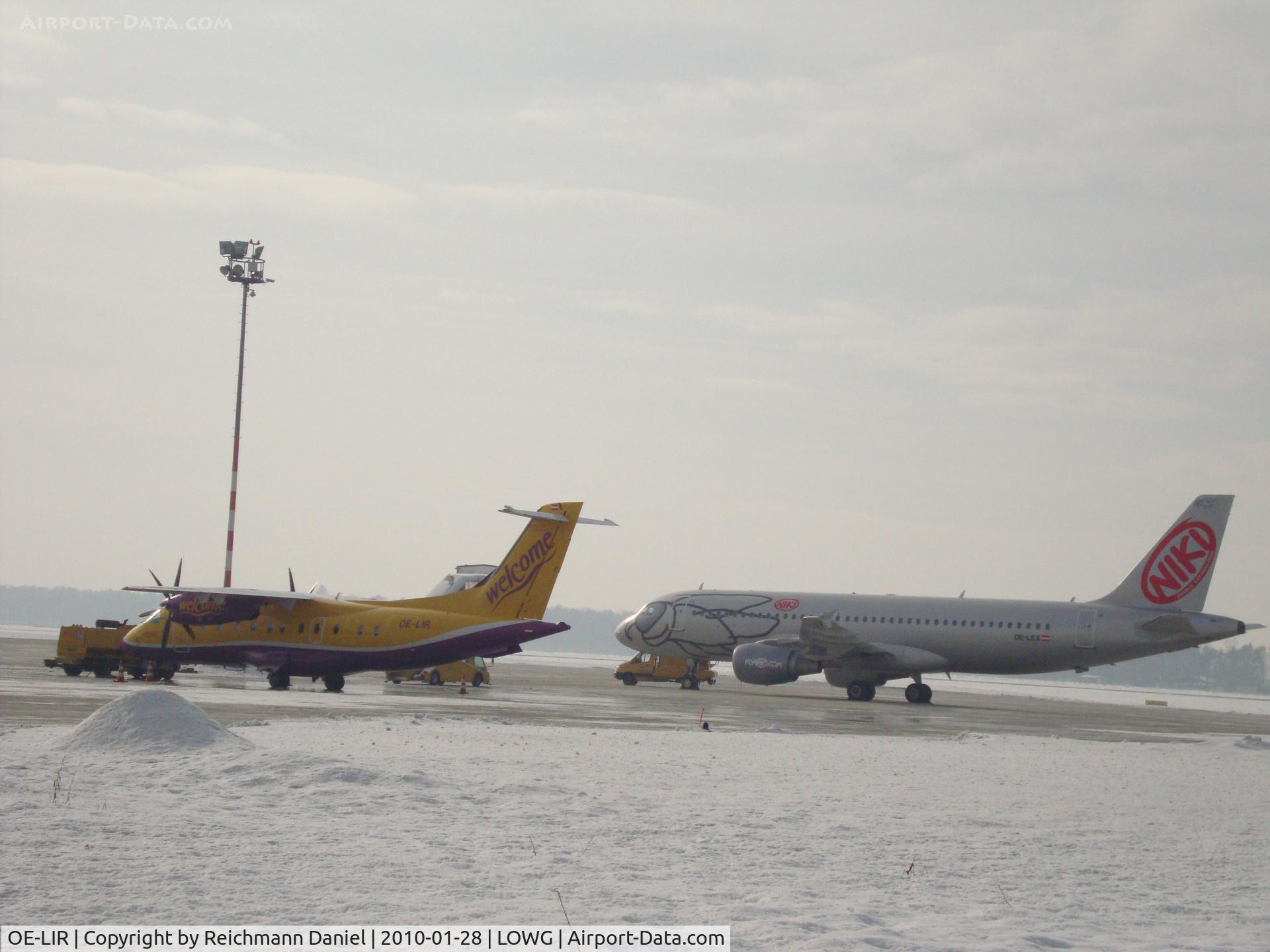 OE-LIR, 2000 Dornier 328-100 C/N 3115, OE-LIR together with NIki A320 OE-LEX