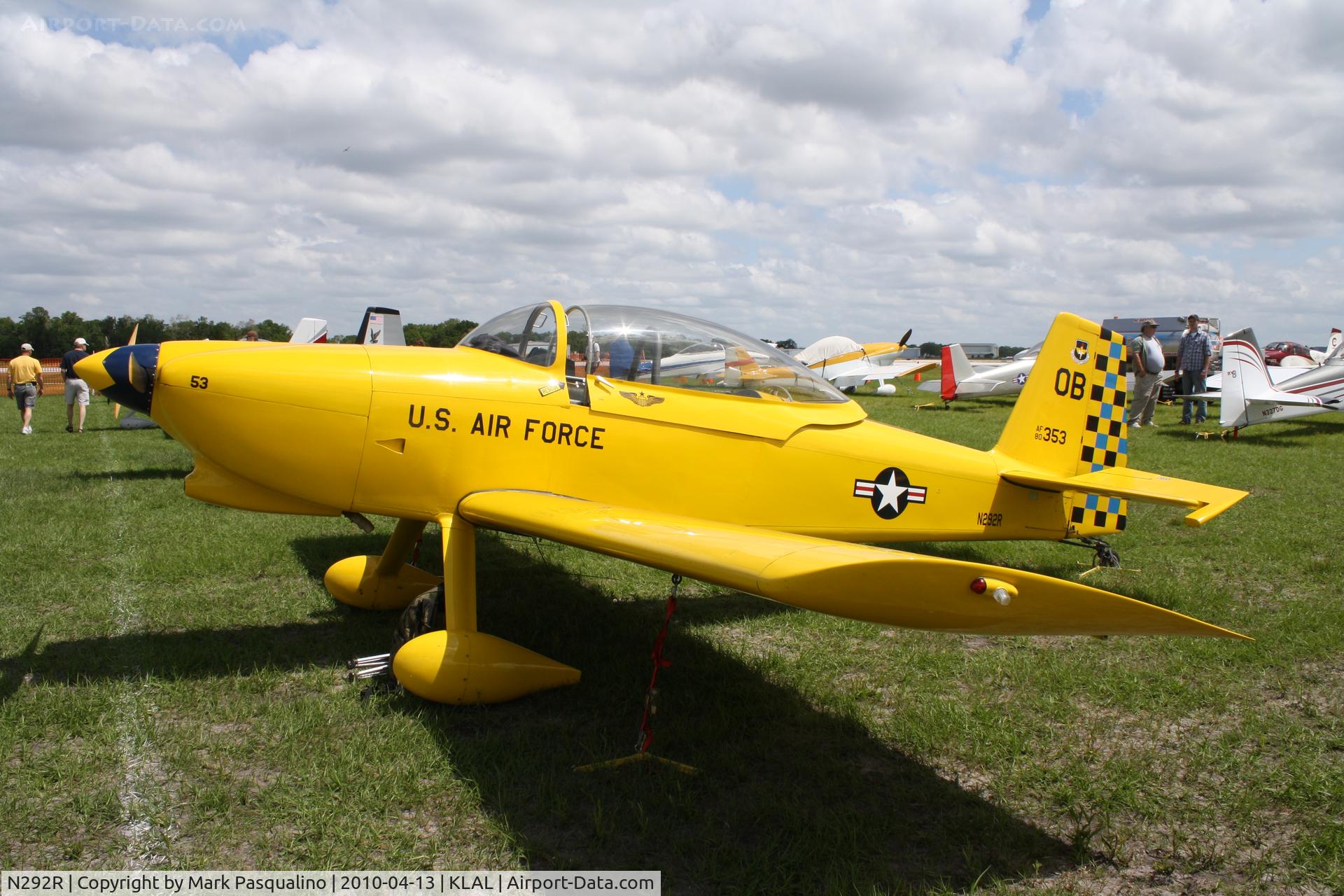 N292R, 2002 Vans RV-8 C/N 80353, RV-8