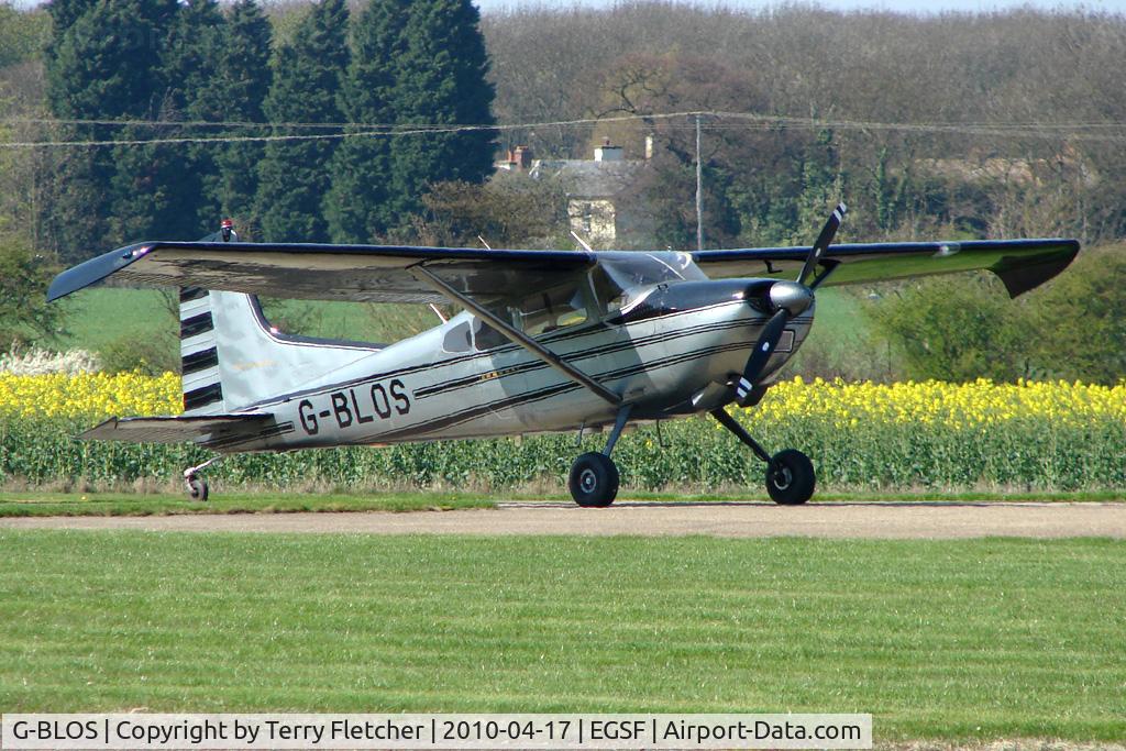G-BLOS, 1962 Cessna 185A Skywagon C/N 185-0359, 1962 Cessna CESSNA 185A at Peterborough Conington
