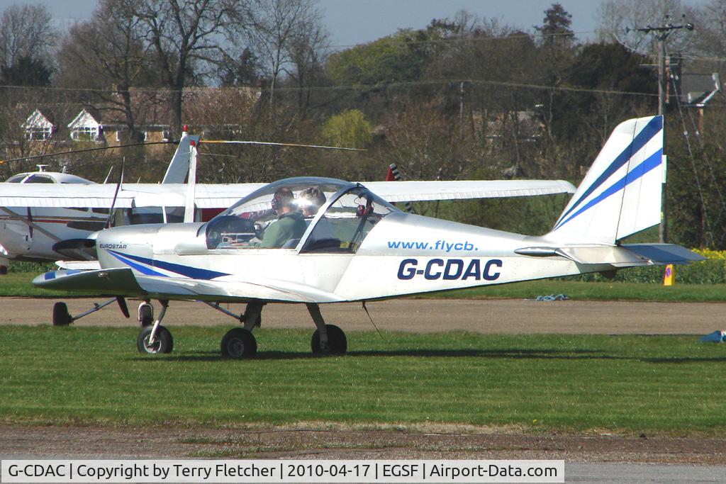 G-CDAC, 2004 Cosmik EV-97 TeamEurostar UK C/N 2116, 2004 Cosmik Aviation Ltd EV-97 TEAMEUROSTAR UK at Peterborough Conington