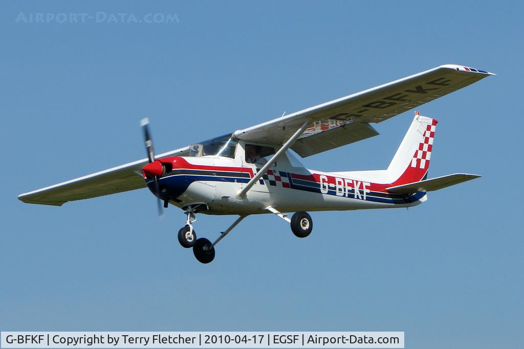 G-BFKF, 1978 Reims FA152 Aerobat C/N 0337, Cessna 152 at Peterborough Conington