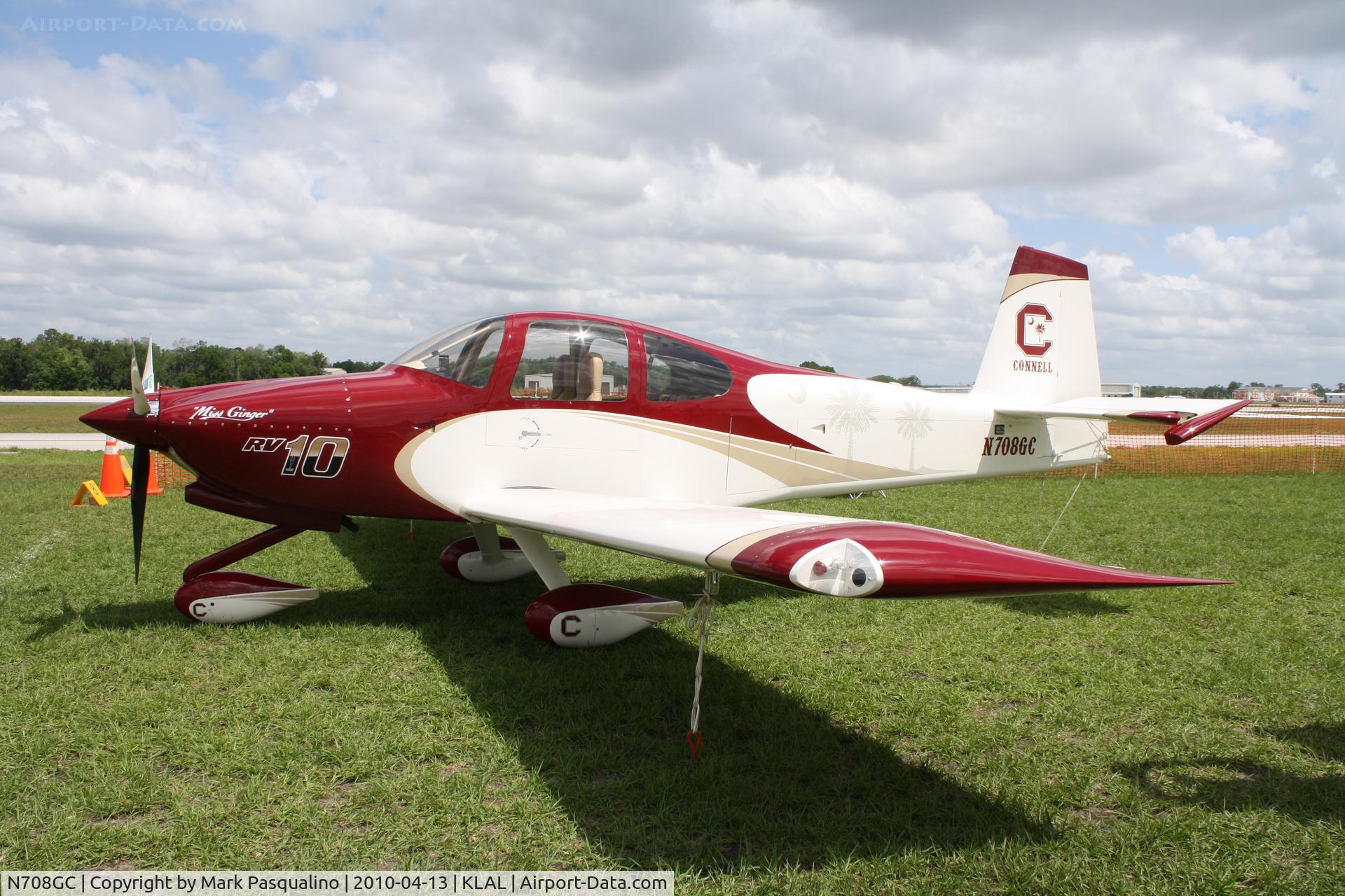 N708GC, Vans RV-10 C/N 40211, RV-10