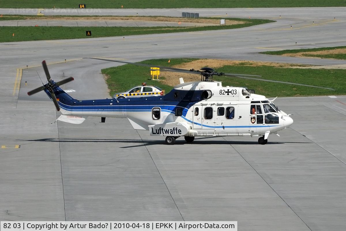 82 03, Eurocopter AS-532U2 Cougar C/N 2460, Luftwaffe