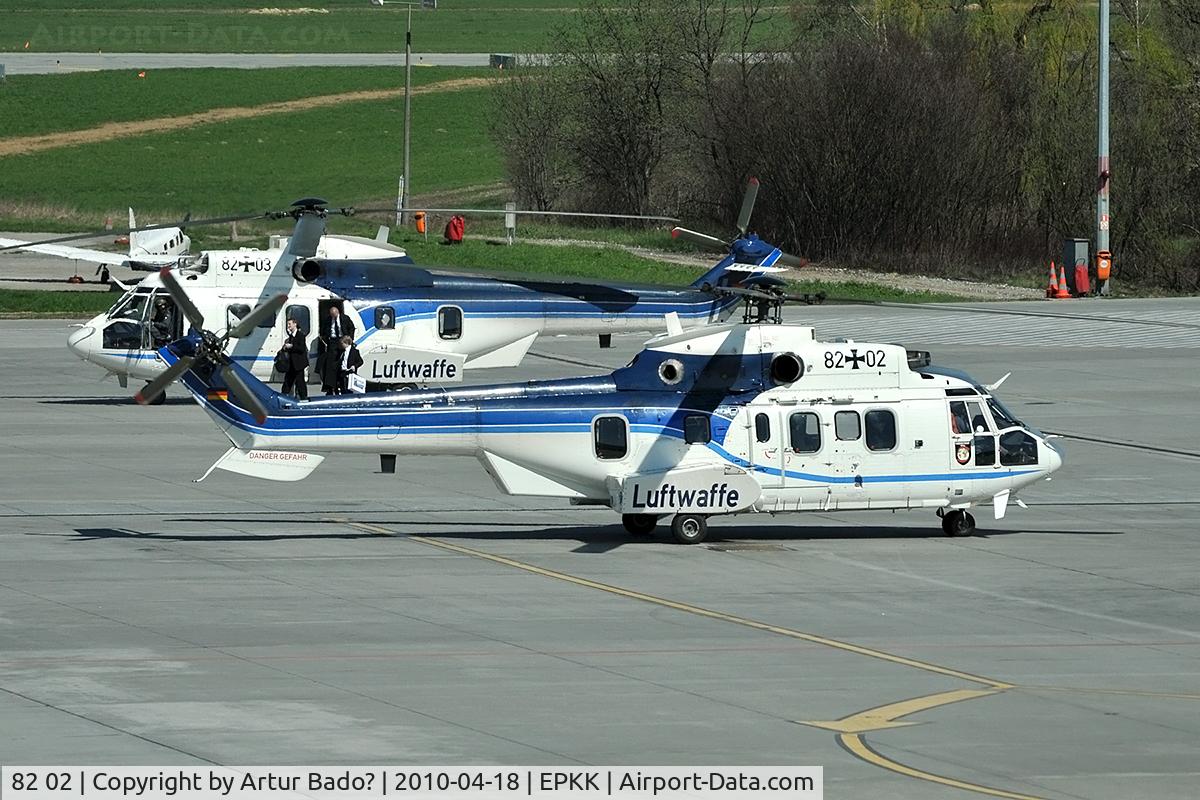 82 02, Eurocopter AS-532U2 Cougar C/N 2452, Luftwaffe
