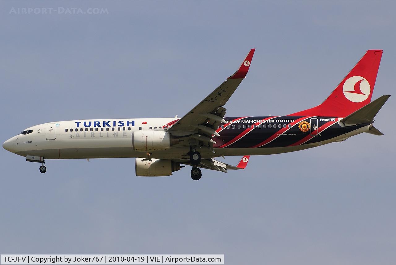 TC-JFV, 2000 Boeing 737-8F2 C/N 29782, Turkish Airlines Boeing 737-8F2(WL)