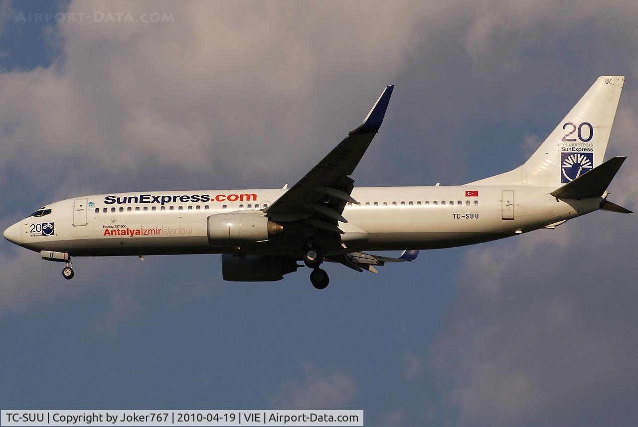 TC-SUU, 2001 Boeing 737-86Q C/N 30274, SunExpress  Boeing 737-86Q(WL)