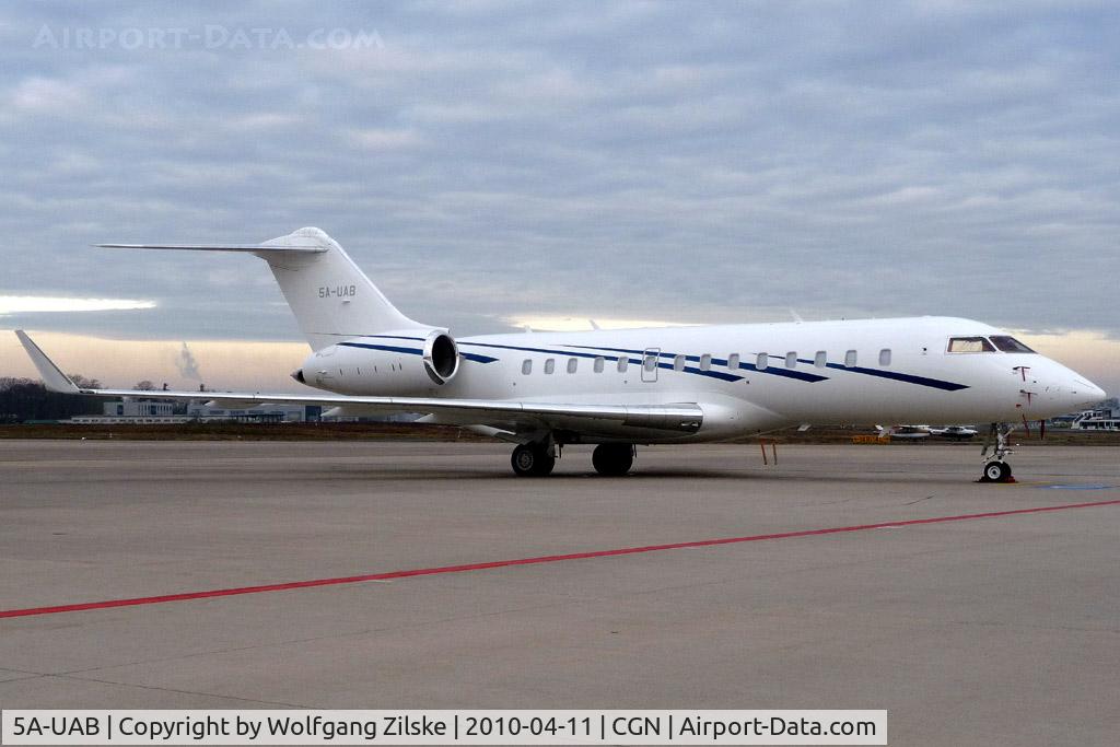5A-UAB, 1940 Bombardier BD-700-1A11 Global Express C/N 9285, visitor