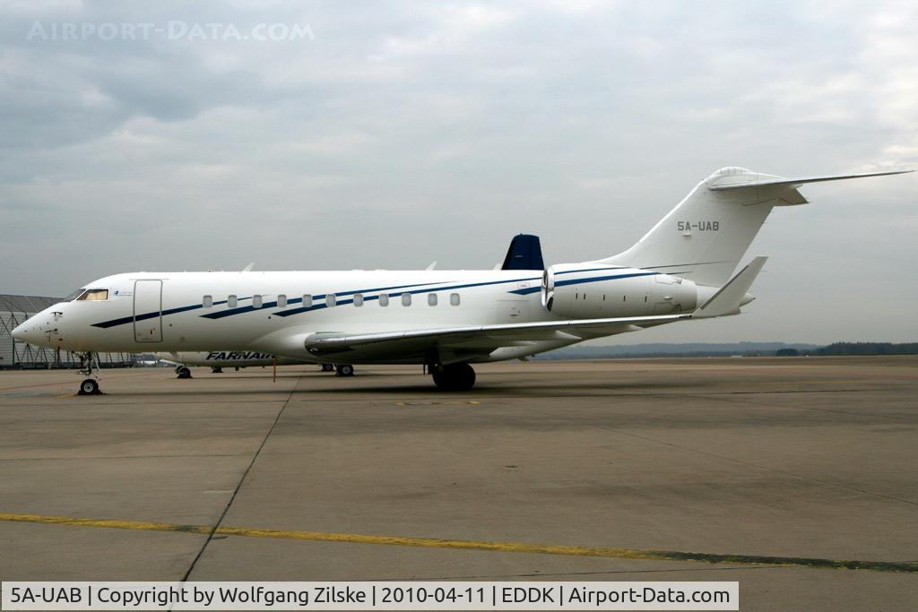 5A-UAB, 1940 Bombardier BD-700-1A11 Global Express C/N 9285, visitor