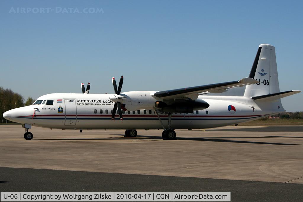 U-06, 1993 Fokker 50 C/N 20287, visitor