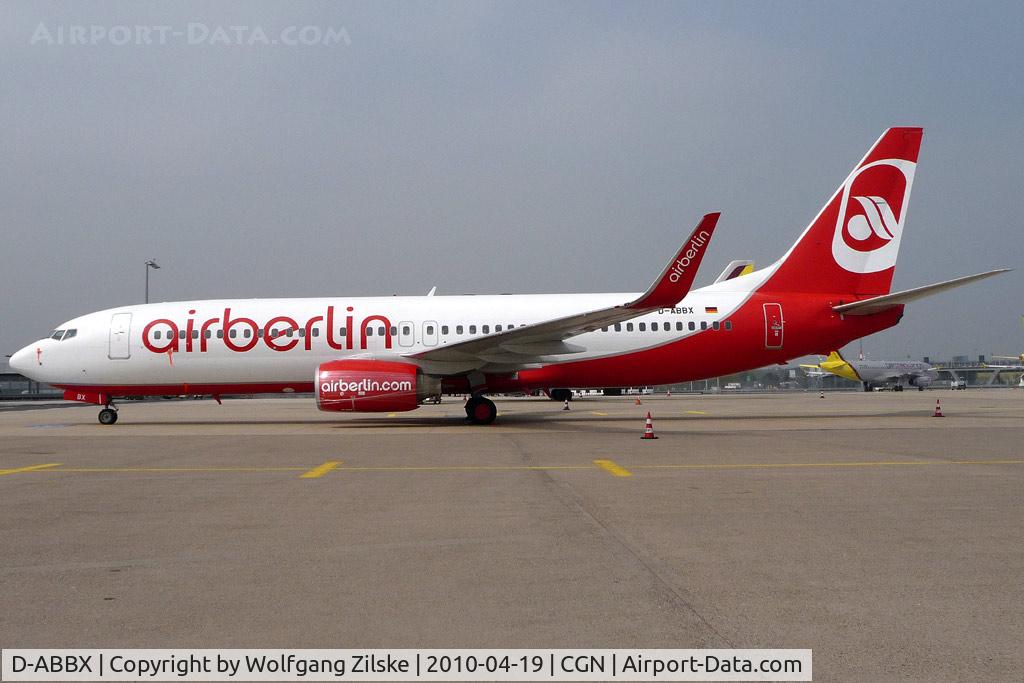 D-ABBX, 2007 Boeing 737-86J C/N 34969, visitor